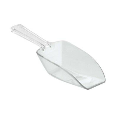 Plastic Scoop Large Clear 6.5"