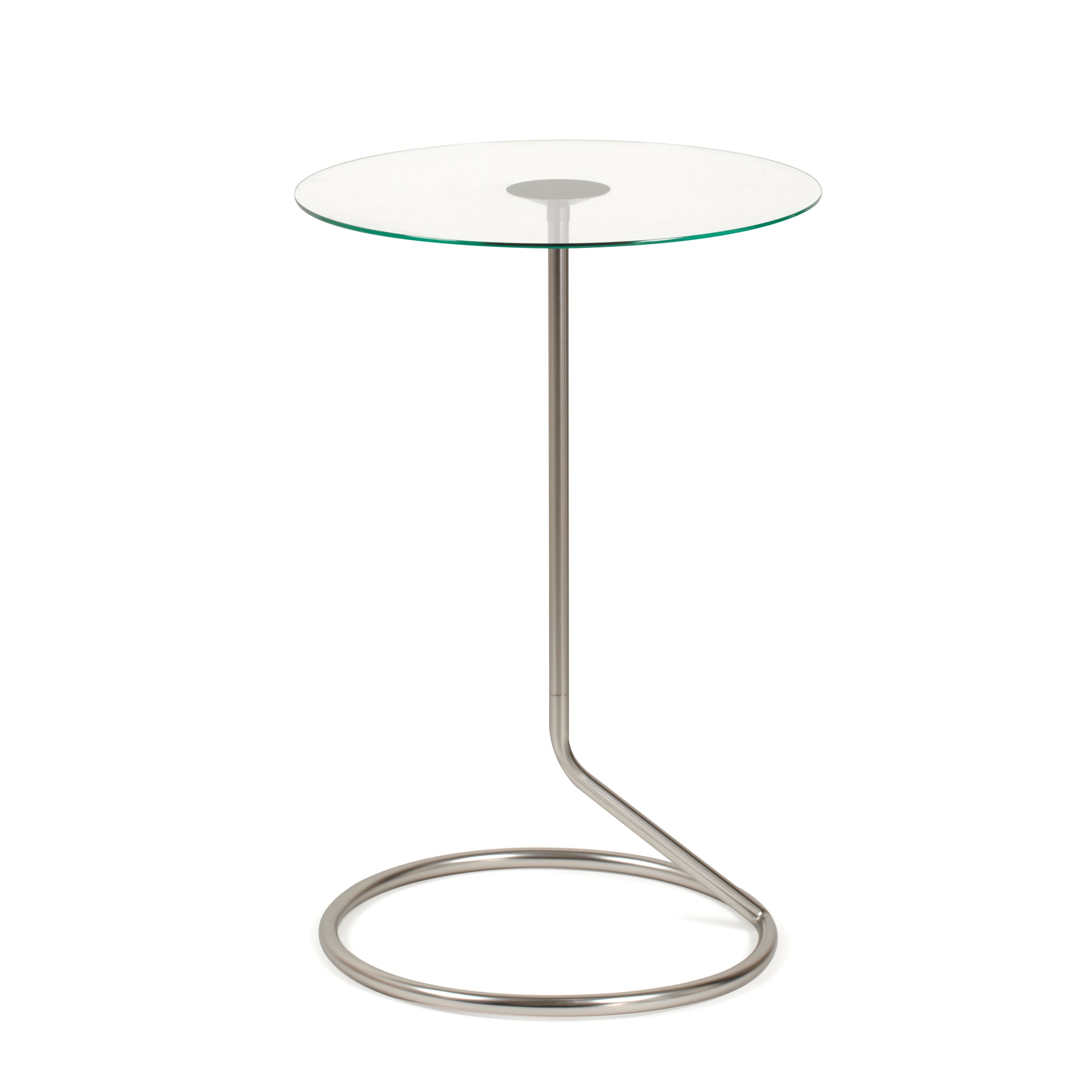LOOP SIDE TABLE NICKEL