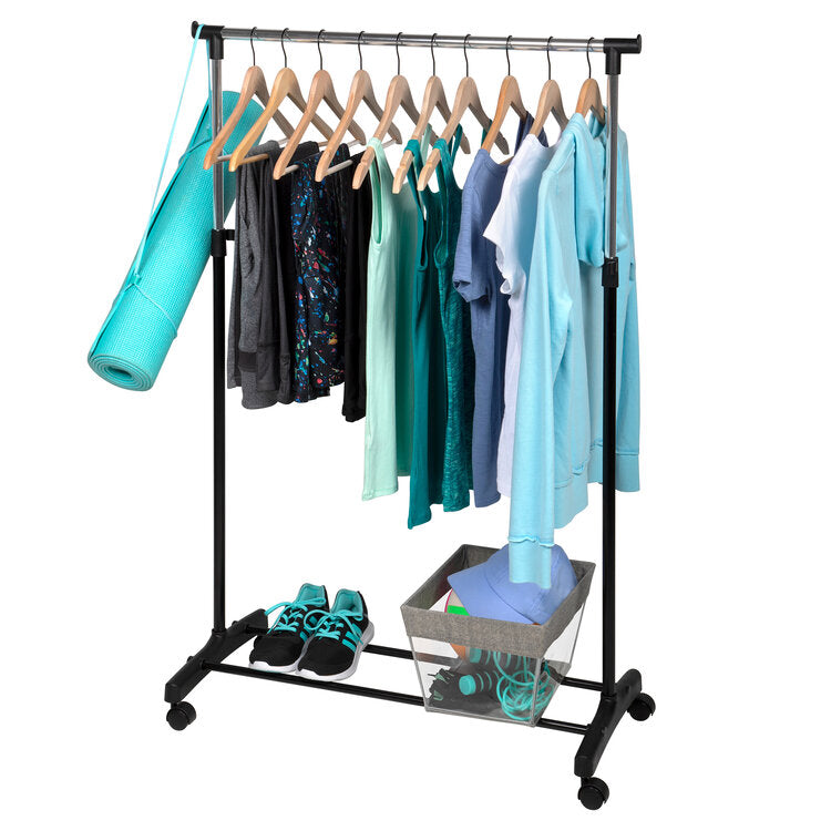 Adjustable Garment Rack Chrome