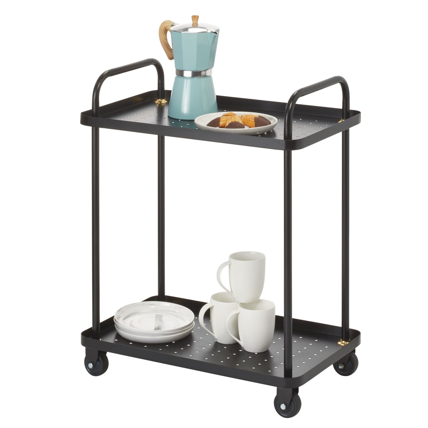 Black Rolling Bar/Cart