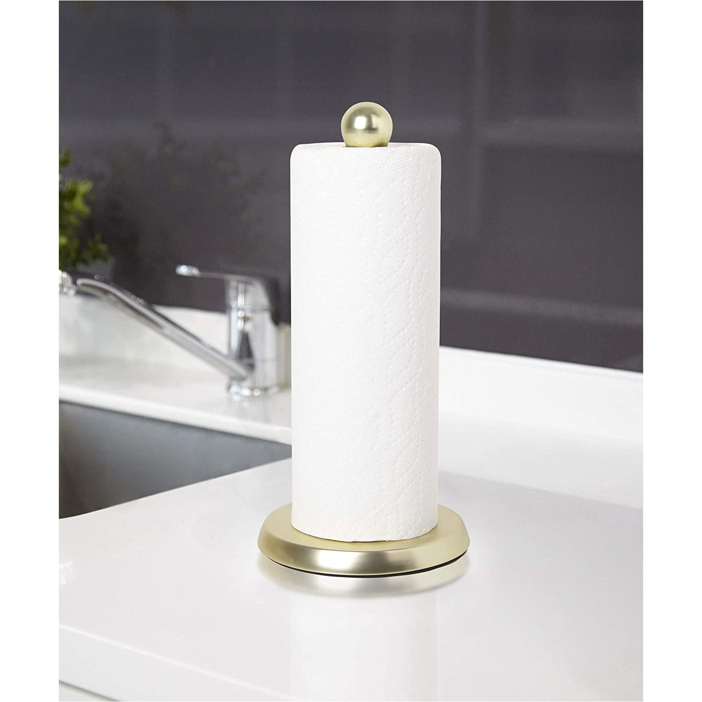 TUG PAPER TOWEL HOLDER BRASS /BLACK