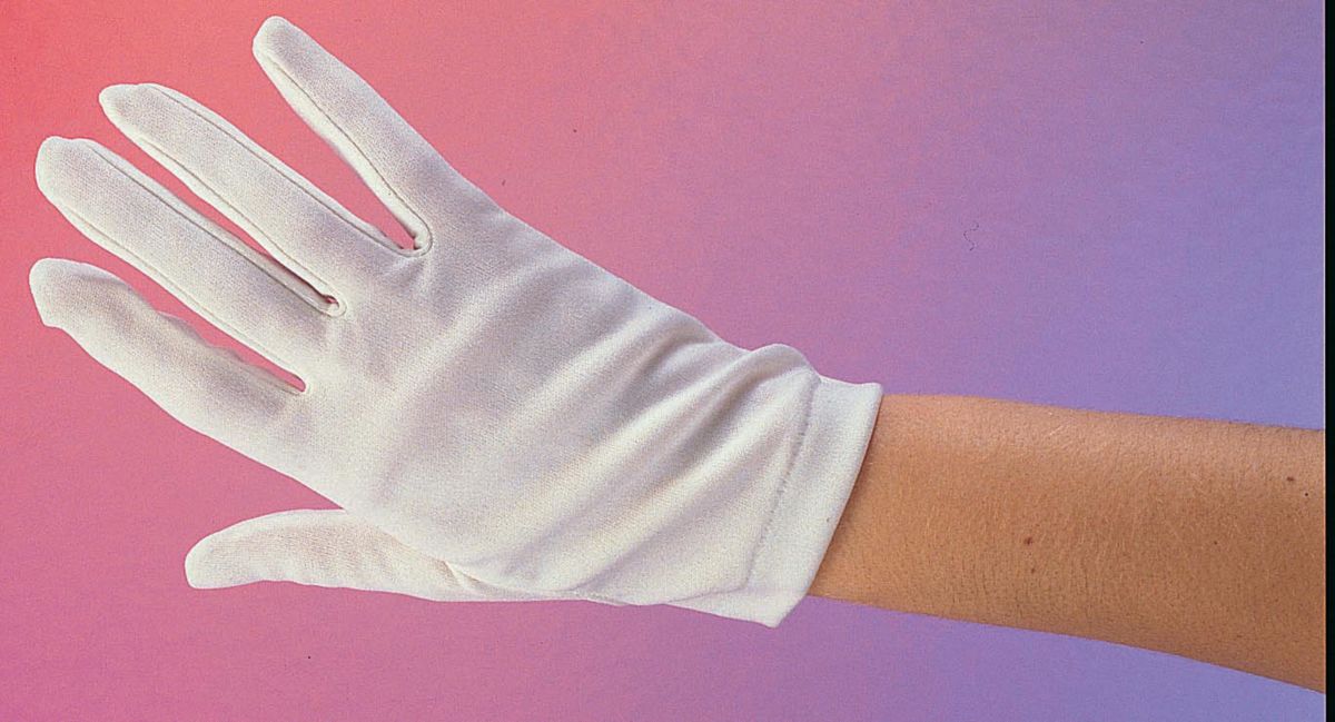 LADIES' PARADE GLOVES WHT