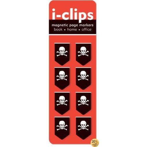 Magnetic Page Markers Skulls