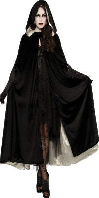 REVERSIBLE HOODED CAPE