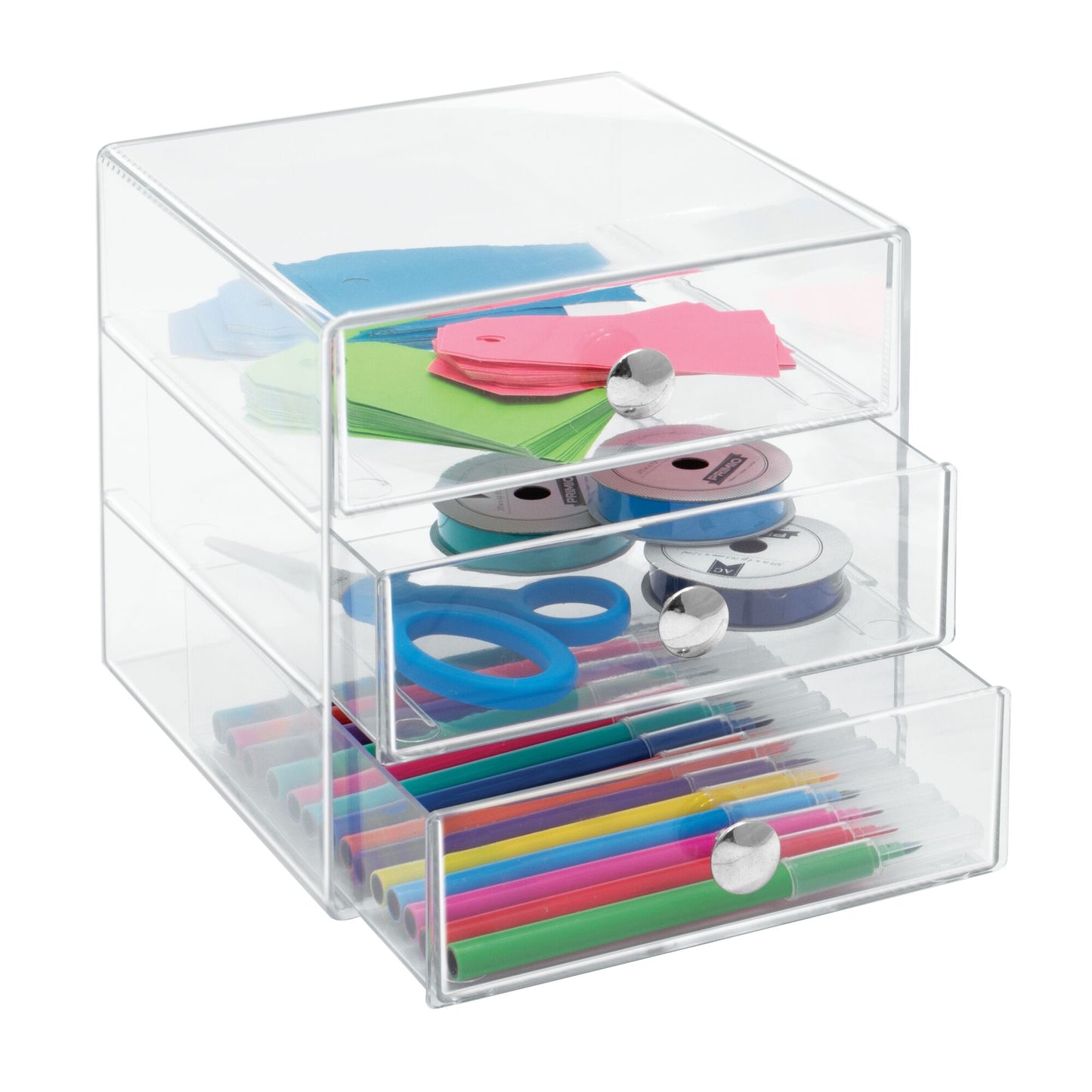 Organizador de tres gavetas 10.2" x 10.4" x 7.25"