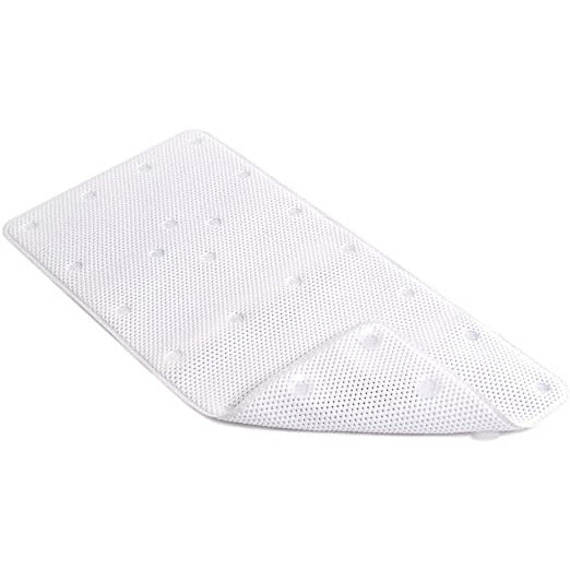 WHITE BATH MAT