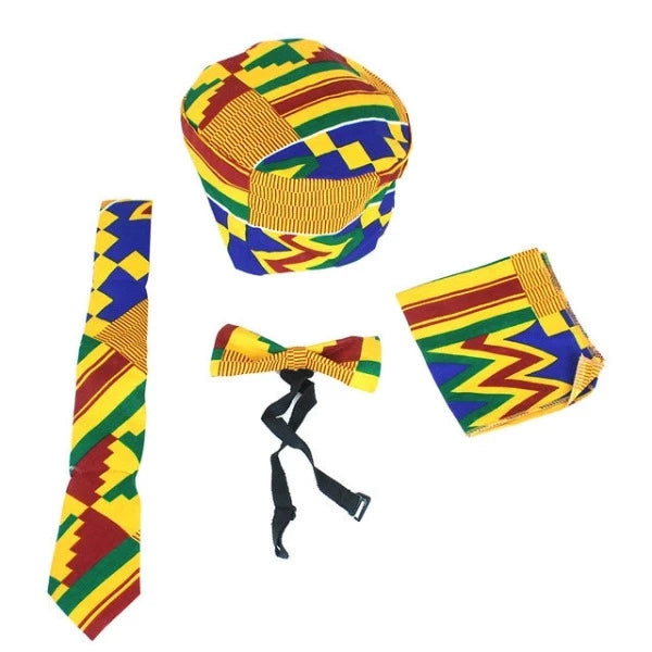 Deluxe Kente Accessory Set