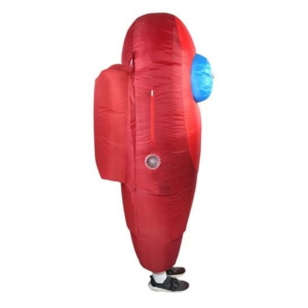 SUS CREWMATE ( AMONG US ) INFLATABLE ADULT ONE RED