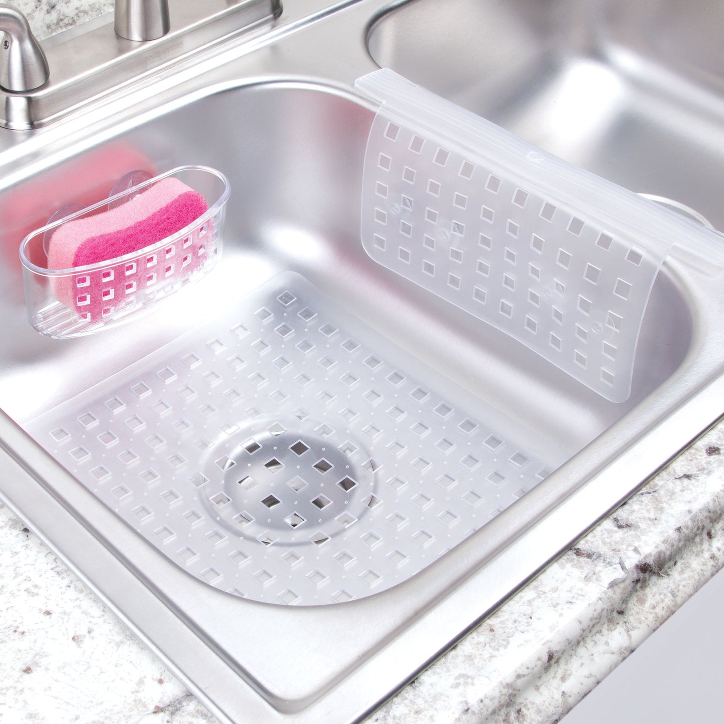 Suct Sponge & Scrub Center 6.7" x 6.2" x 3.6"