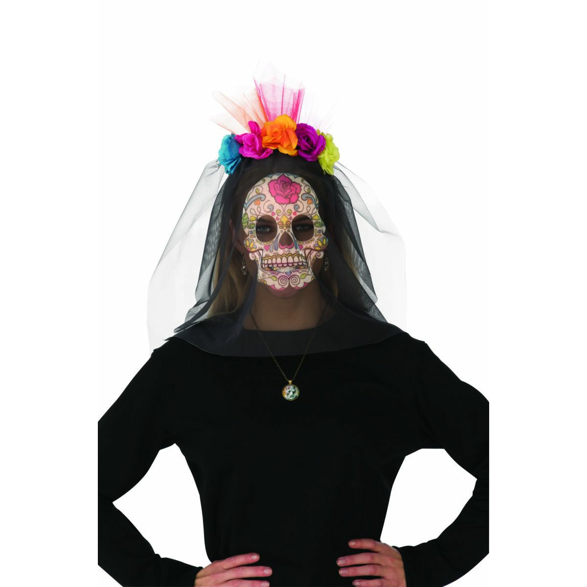 Deluxe Day of the dead Headband