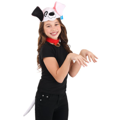 101 DALMATIANS, PATYCH PLUSH HEADBAND COLLAR & TAIL KIT