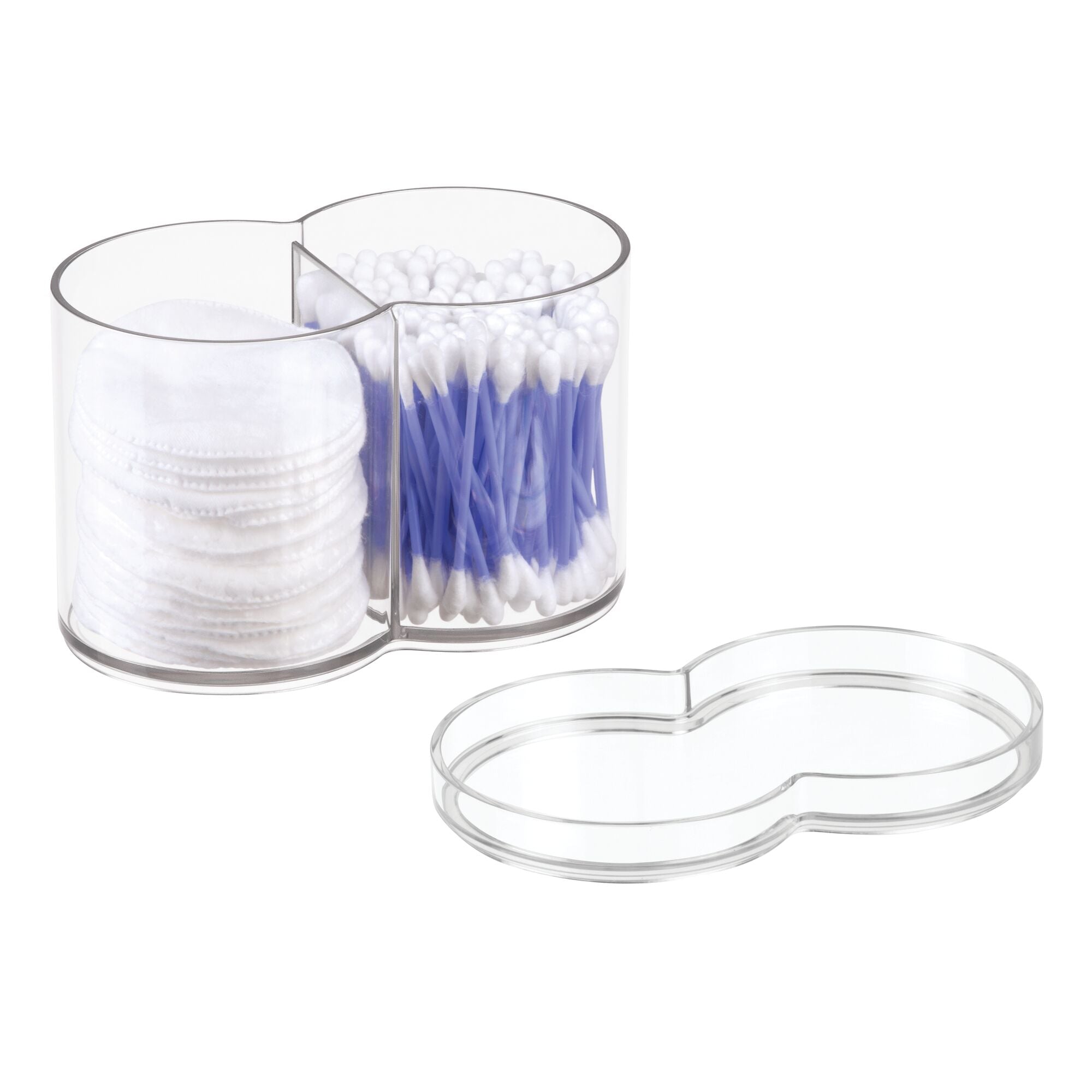 Stacking Dual Canister 7.7" x 5" x 4.9"