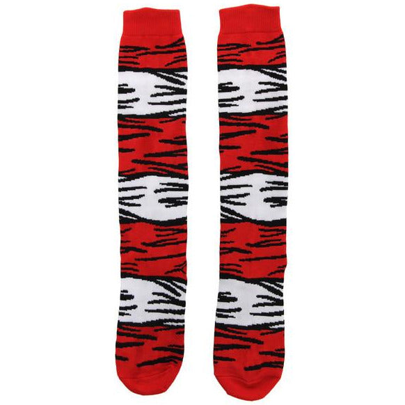 THE CAT IN THE HAT COSTUME SOCKS ADULT