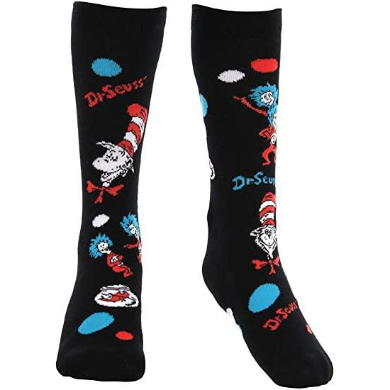 THE CAT IN THE HAT PATTERN SOCKS KIDS