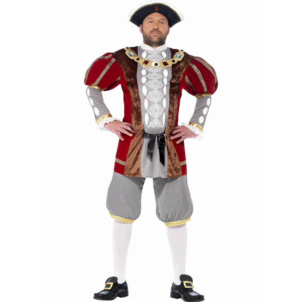 Deluxe henry VIII Costume red