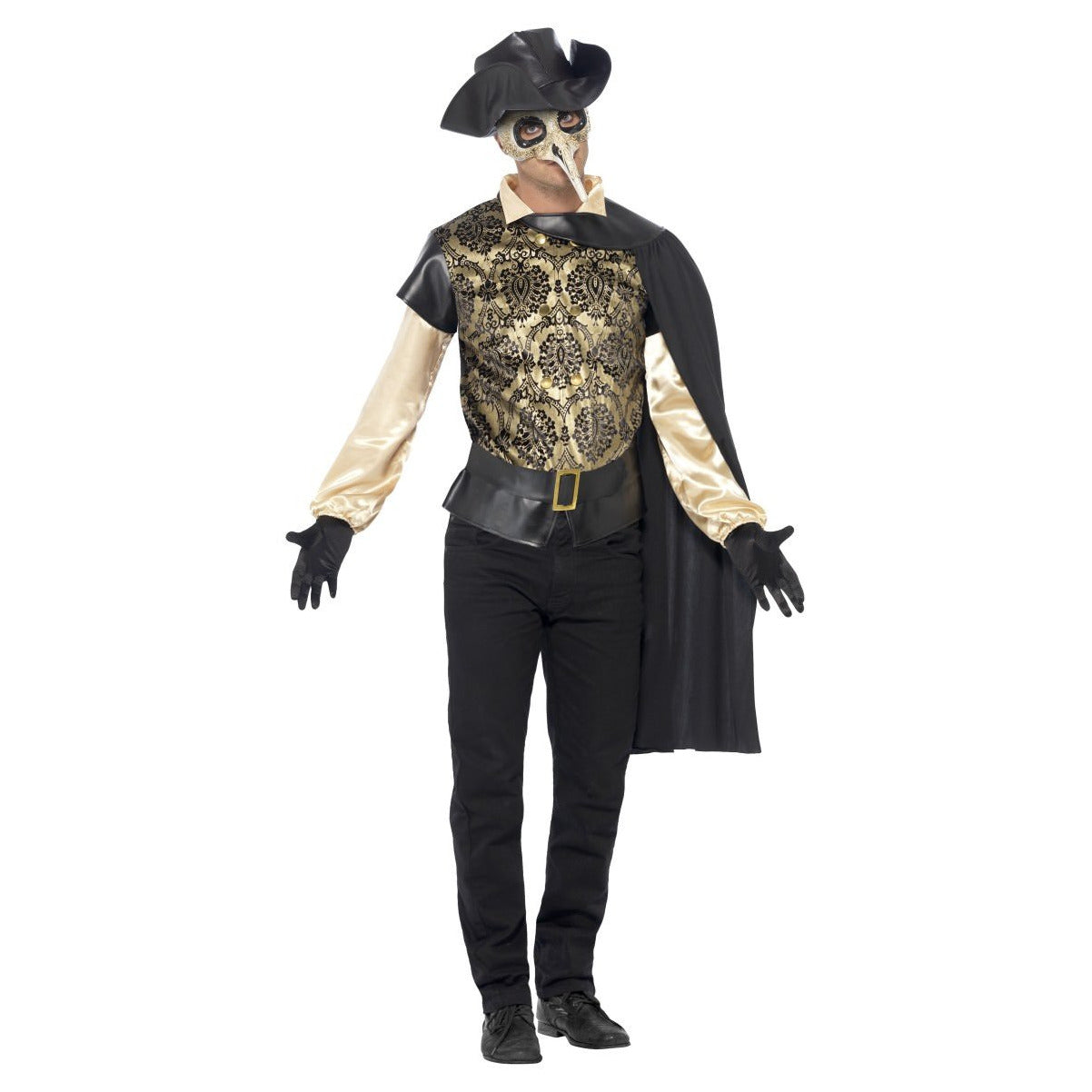 Plague Doctor Costume Black