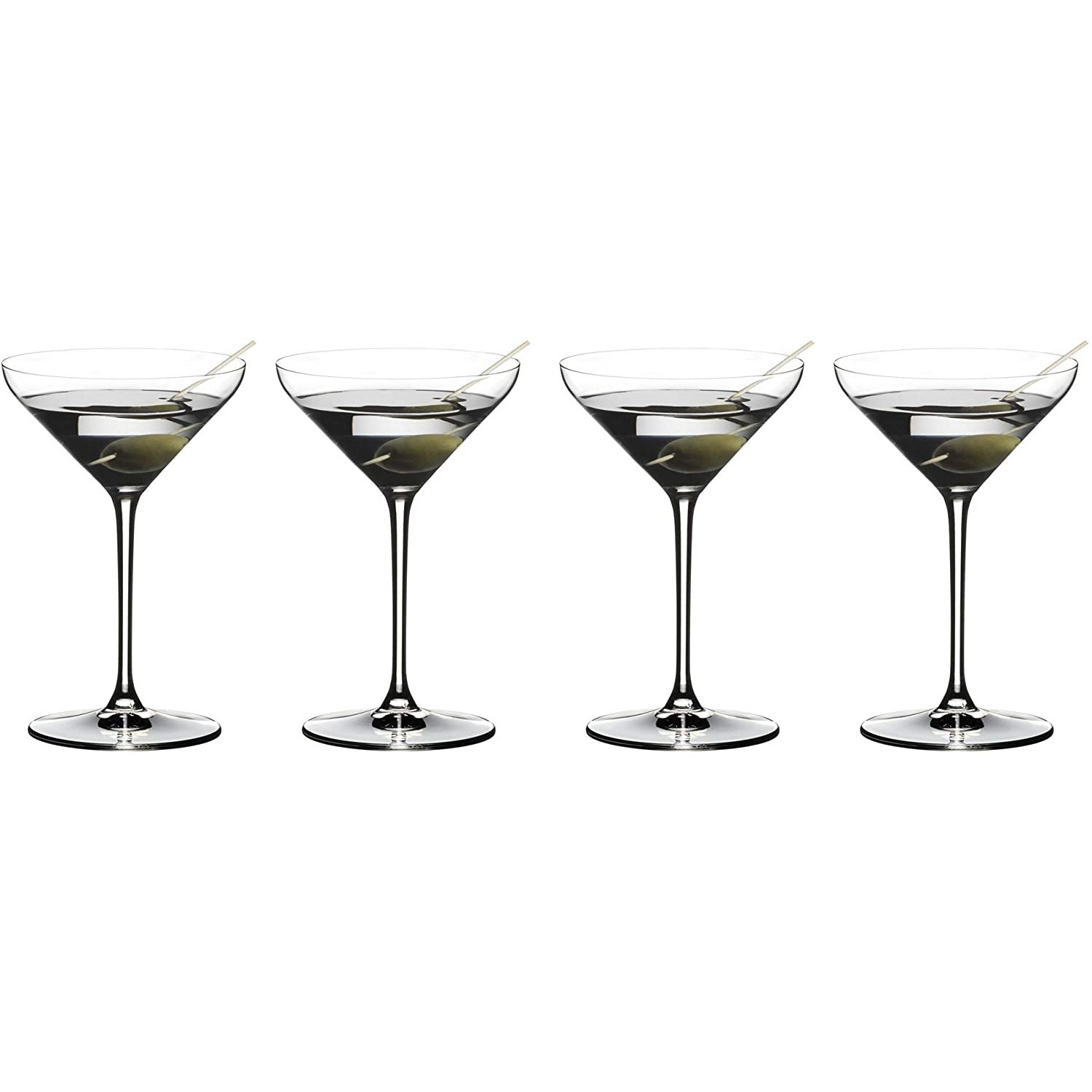 Riedel Extreme vidrio cóctel Martini vidrio juego de 4