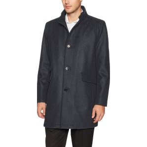 Men's Twill Wool Walker Jacket Outerwear Navy