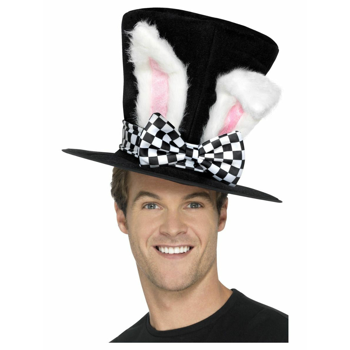 Tea party march hare top hat black & white