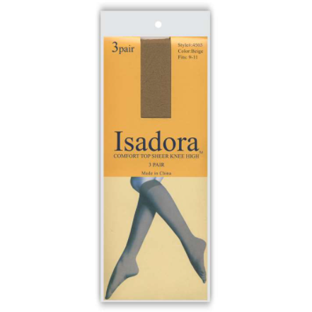 Sheer Knee High in 4 colors