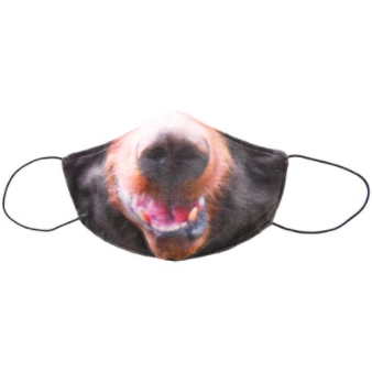 BEAR DYE SUBLIMATED FACE MASK KIDS