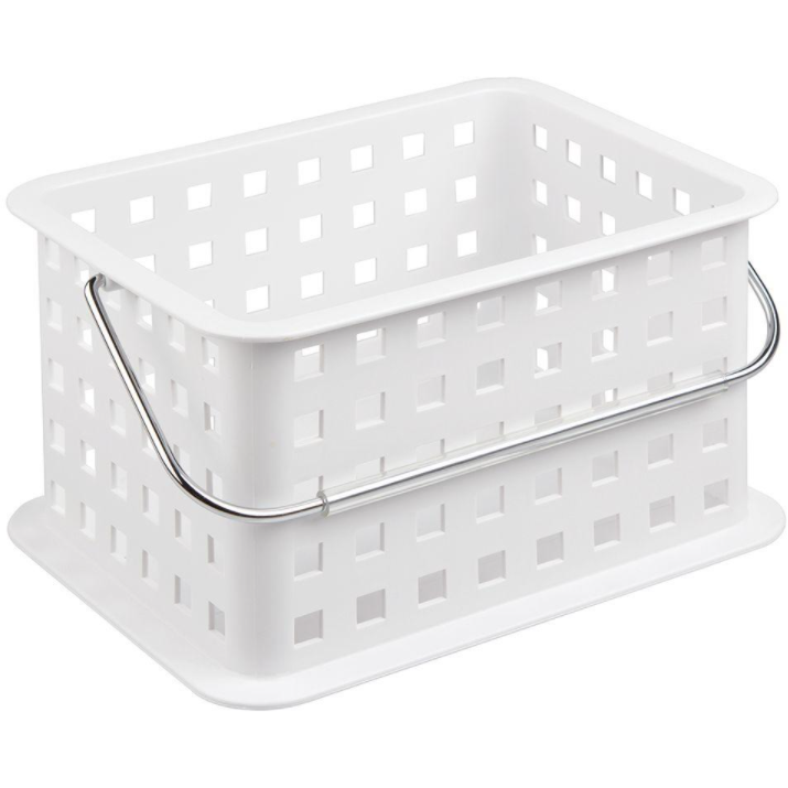Small Basket in White