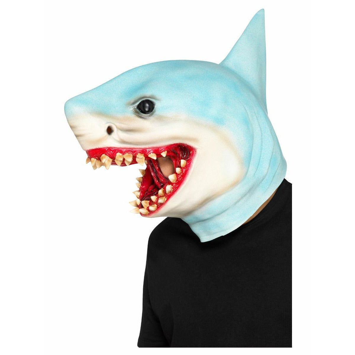 Shark overhead mask blue