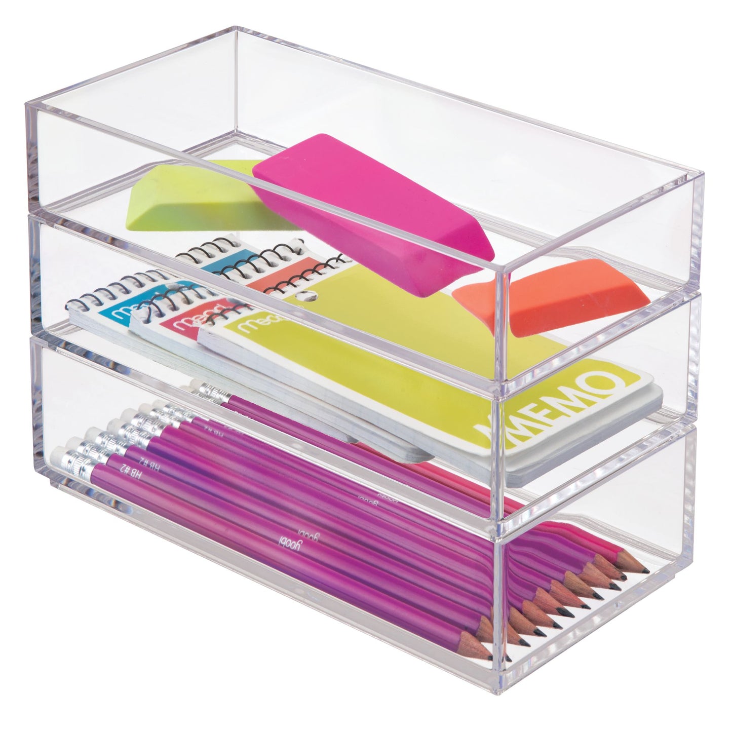 Organizador de gavetas 4" x 8" x 2"