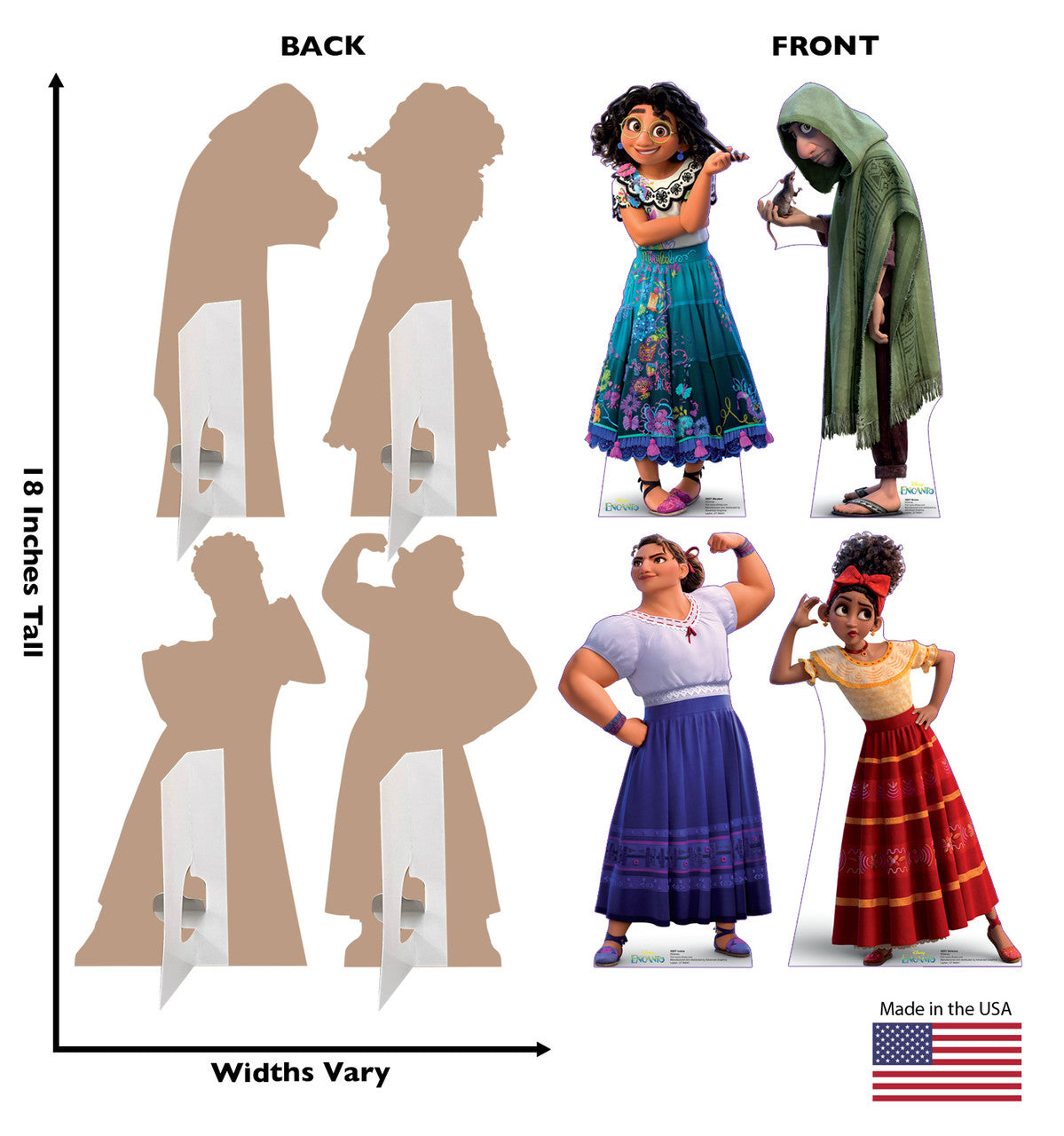 Life-size Cardboard Cutout of 4 pack Mini