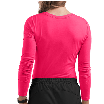 Melisa Long sleeve tee Carnation Pink