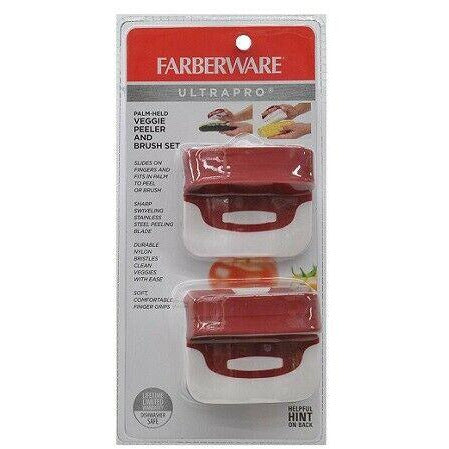 VEGGIE PEELER AND BRUSH SET