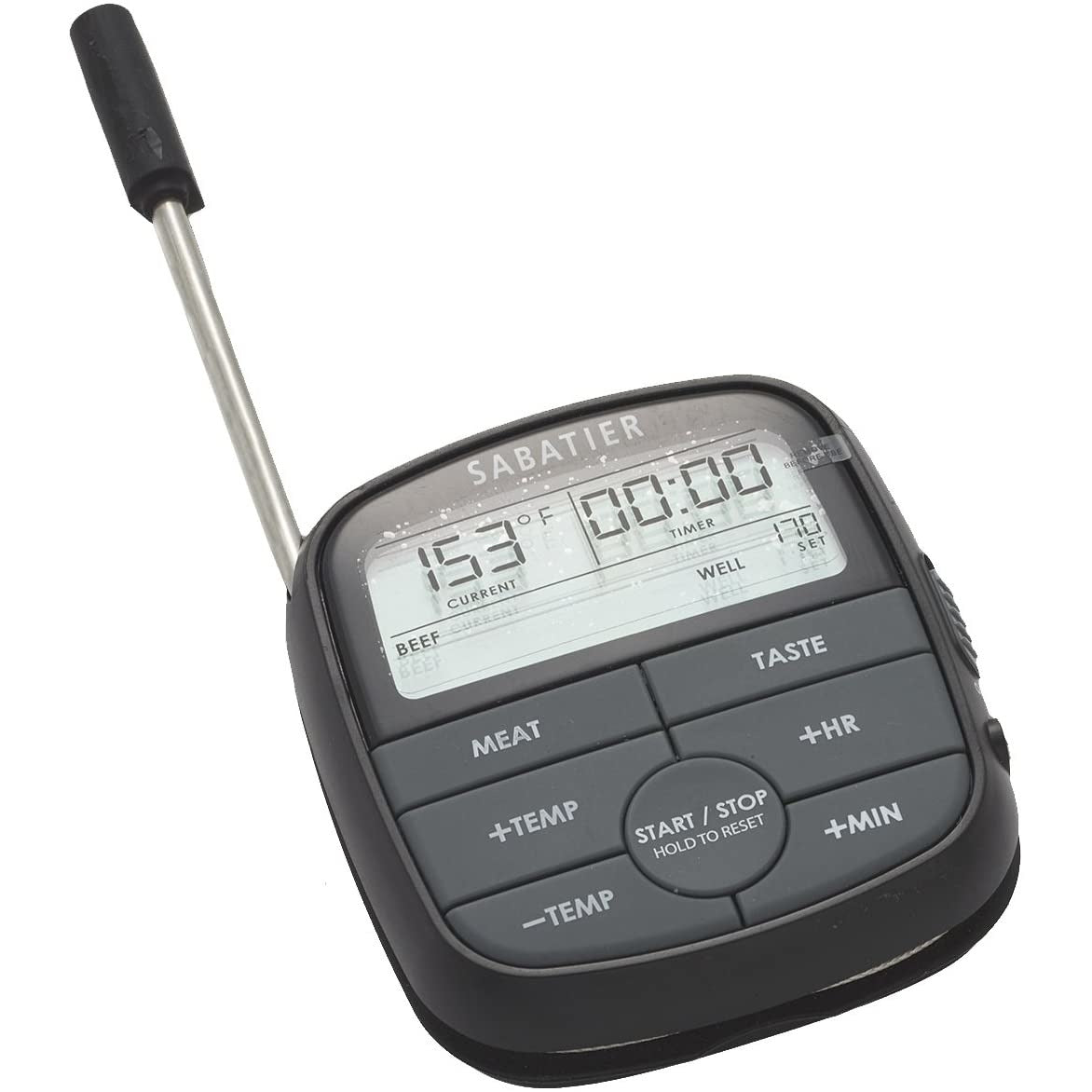 Deluxe Oven Roasting Thermometer Black