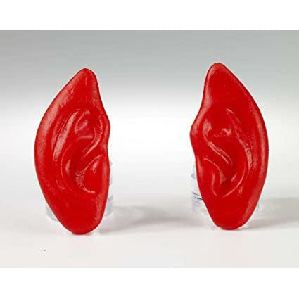 Pointed ears red