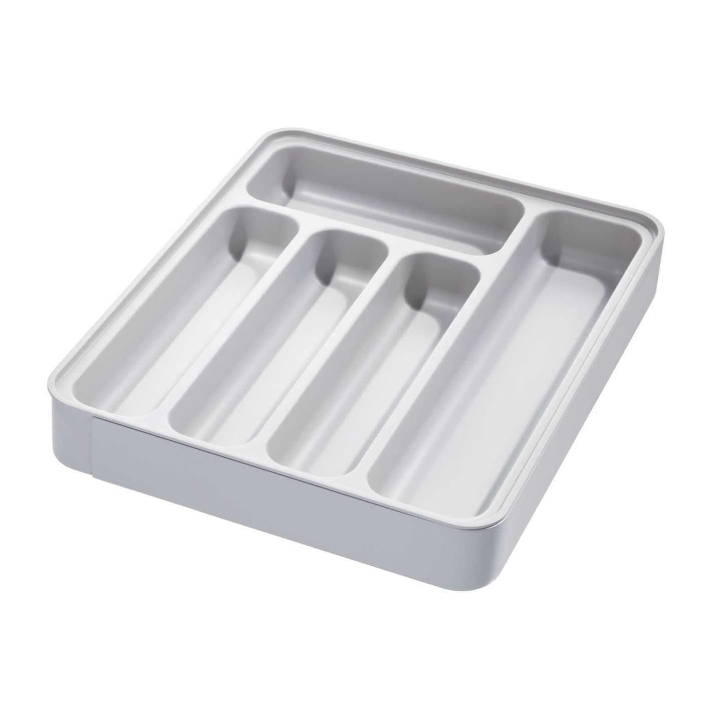 Gray Expandable Cutlery Tray