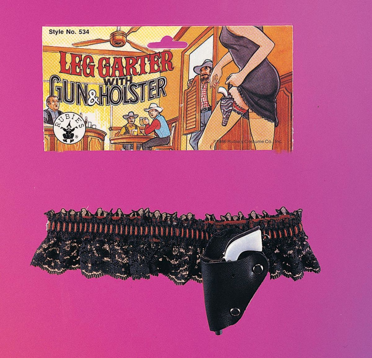 GARTER N GUN SET