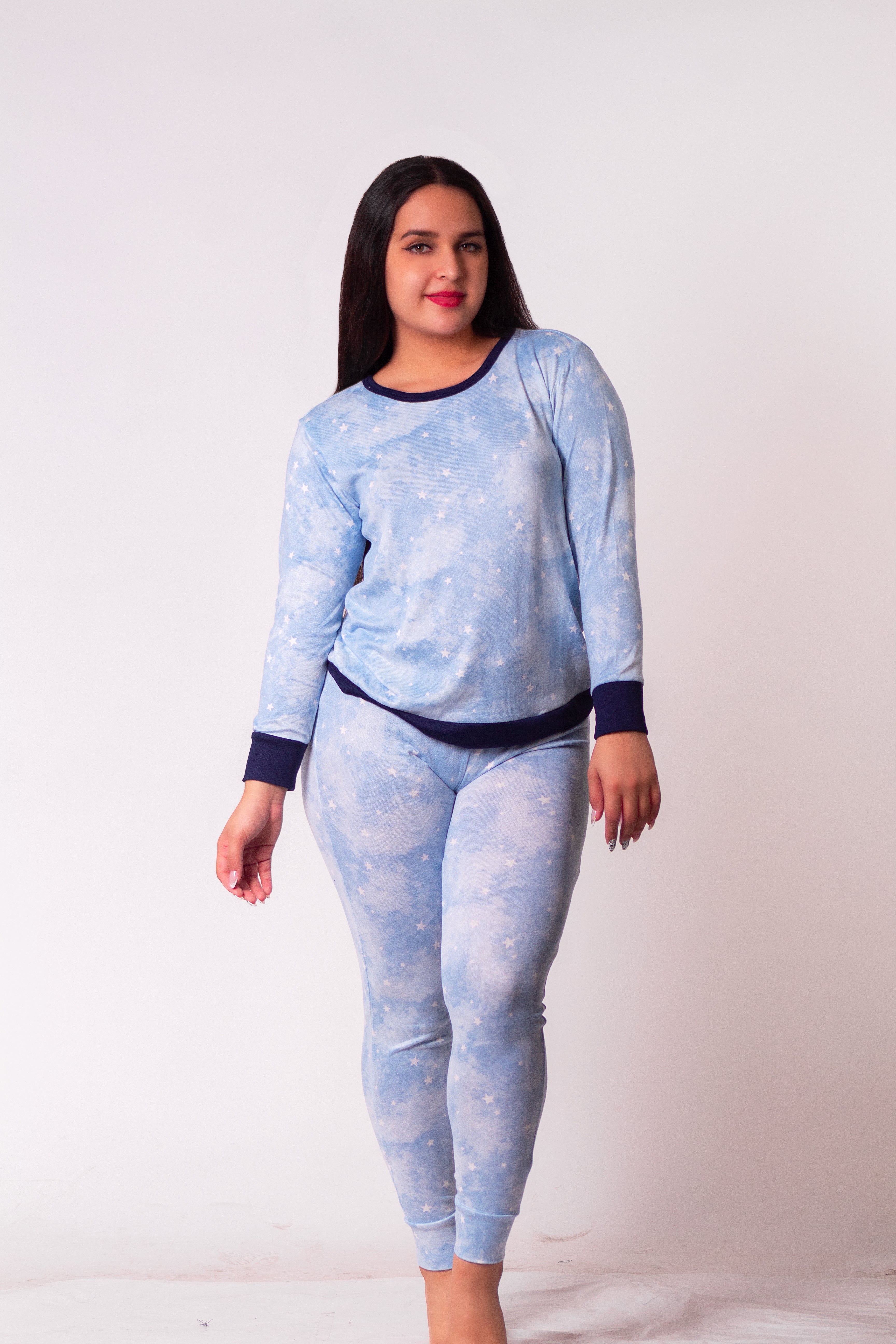 Power nap pijama set Light Blue