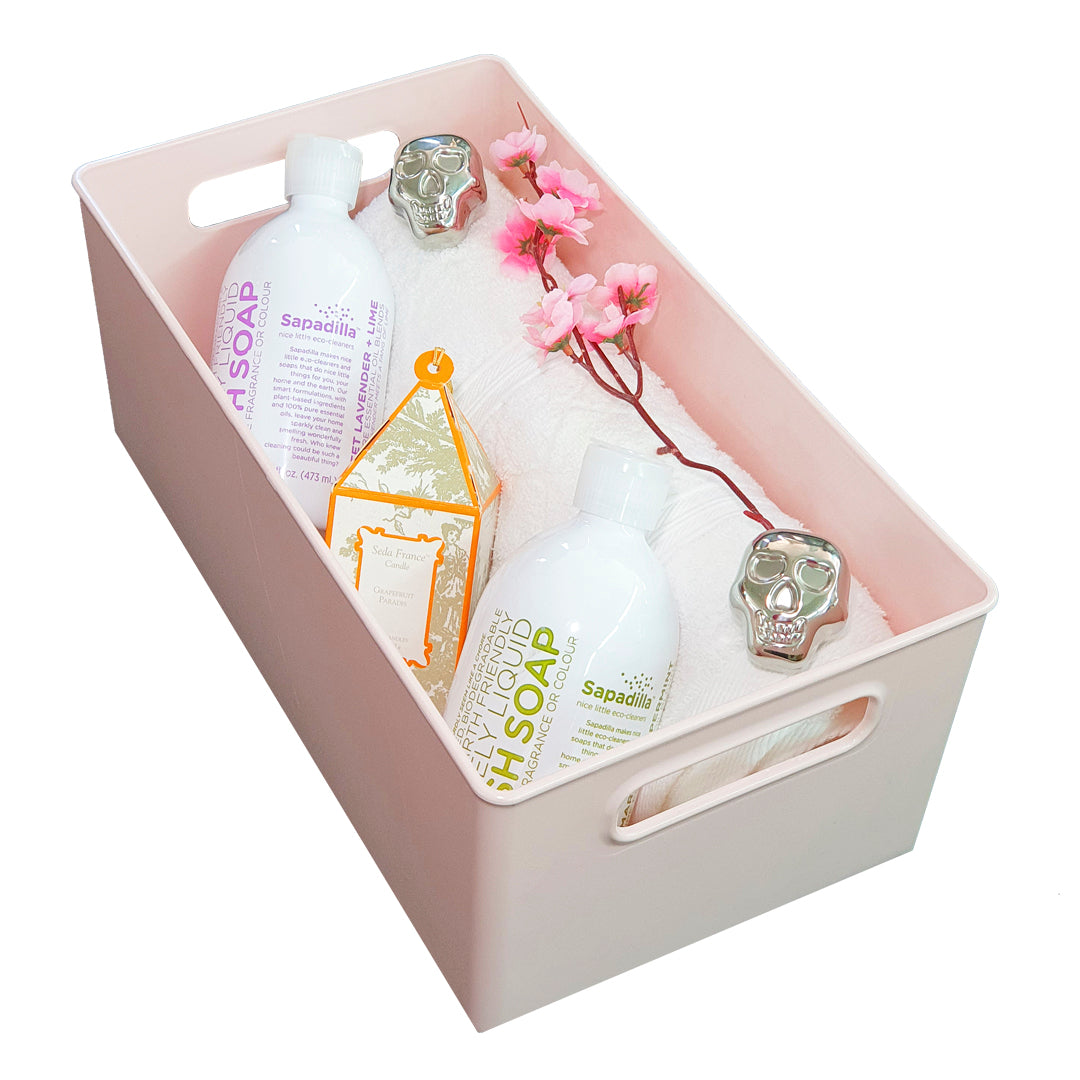 Dresser Organization Bin 14.5 x 8 x 6 Blush