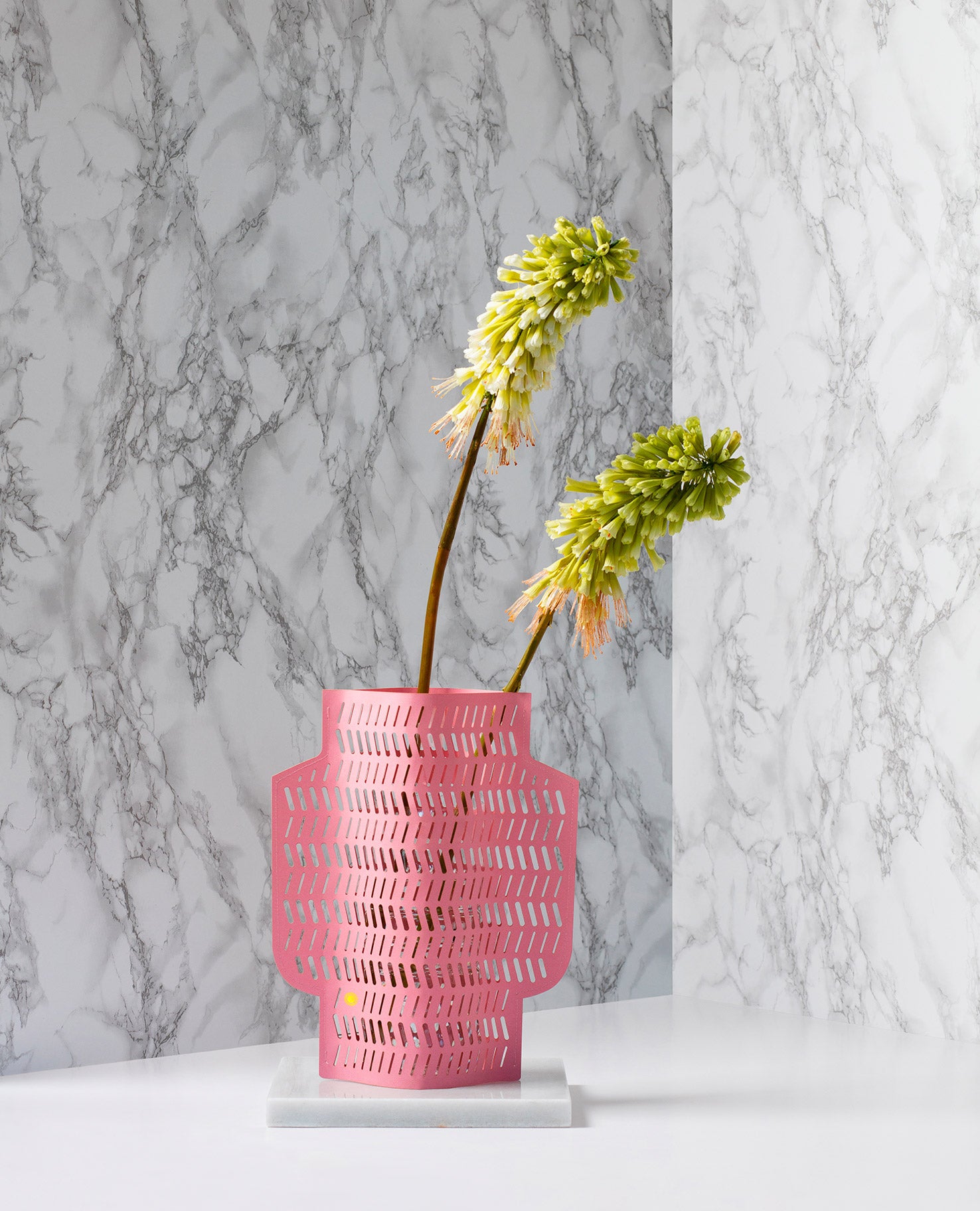 Paper Vase Aurea Pink