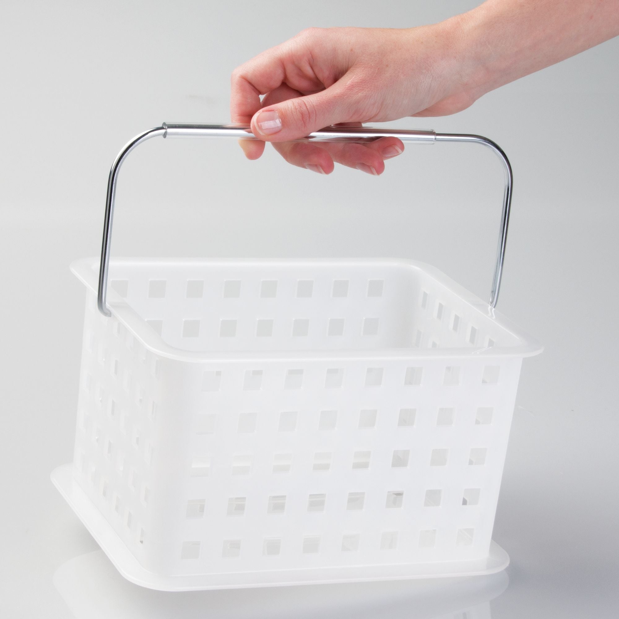 Clear Frost Spa Small Basket