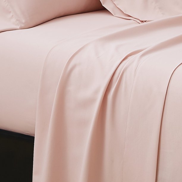 London Loft Leather Path 4PC Sheet Blush