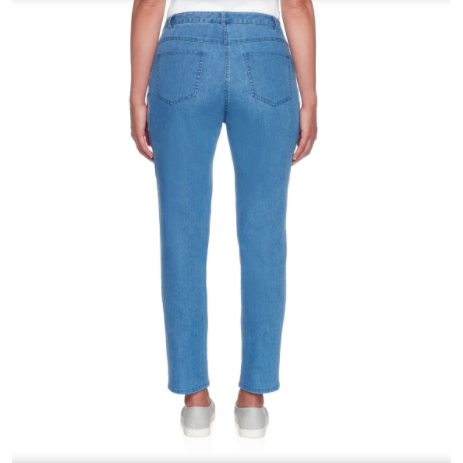 Bue Denim Jeans w/ Design Ruby Rd X