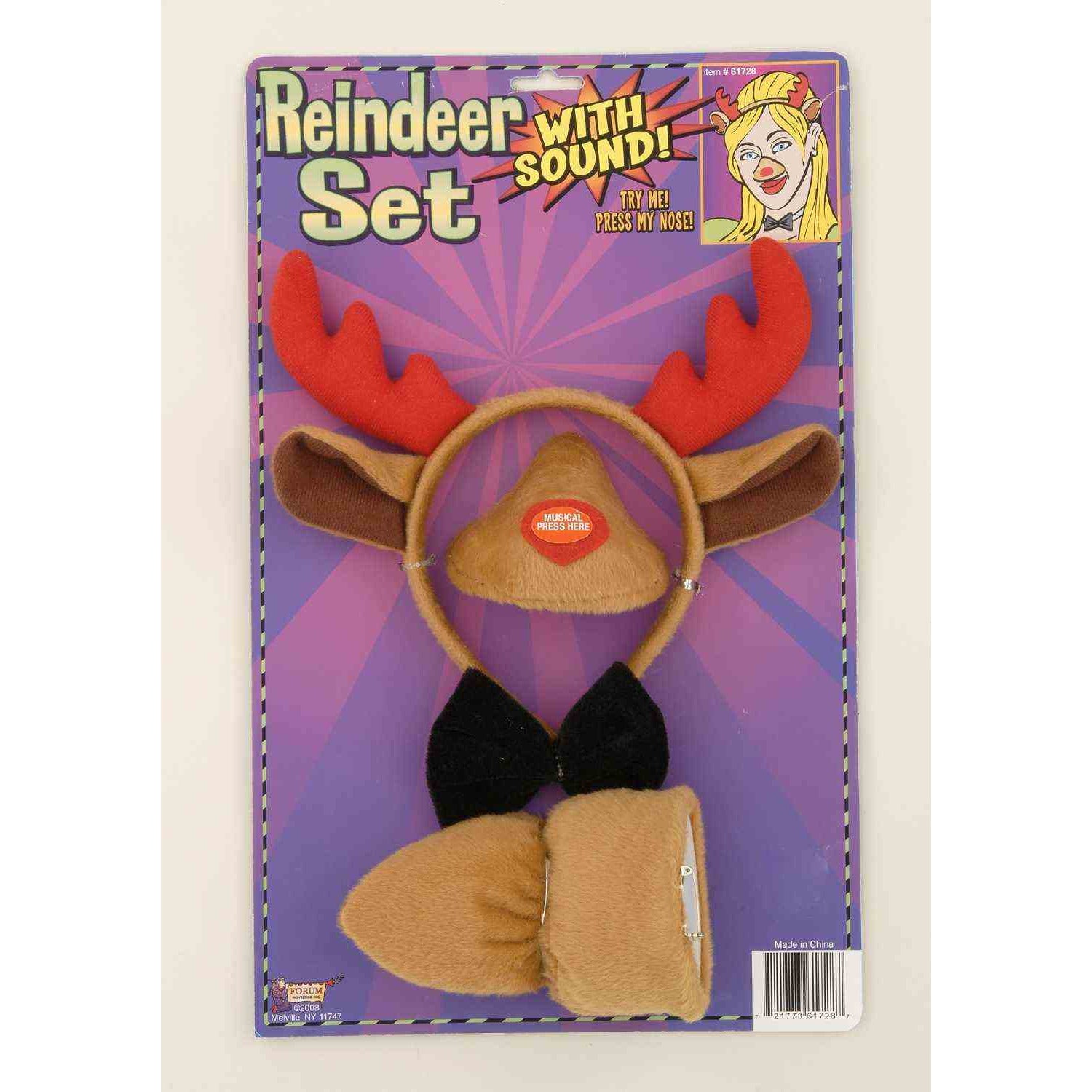 REINDEER SET WITH SOUND