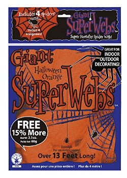 Spider webbing Orange