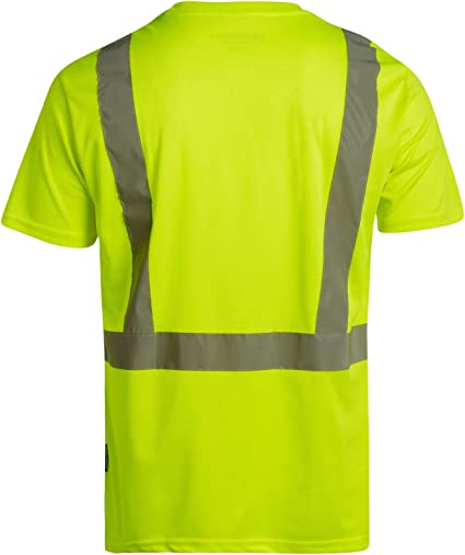 Class 2 Short Sleeve Safety Tee Yellow