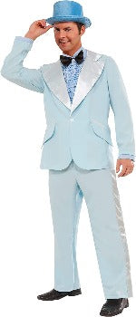 Instant Zip Up Tuxedo Blue Extra Large