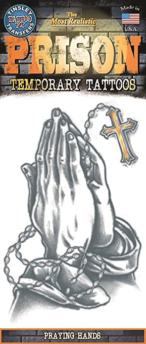 Prison Tattoo Praying Hands