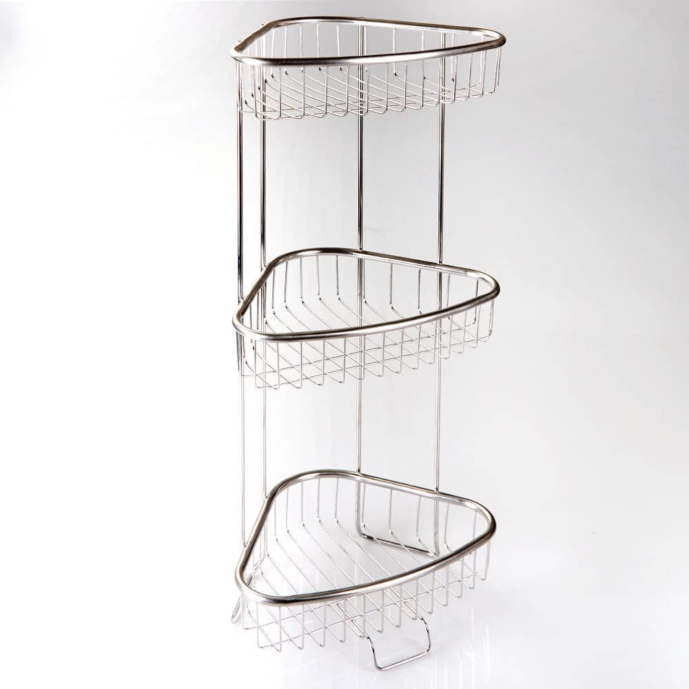 3 - Tier Shelf Brushed SS