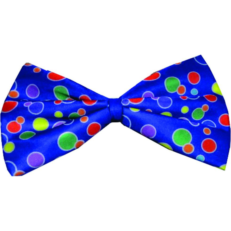 Blue Clown Bow Tie