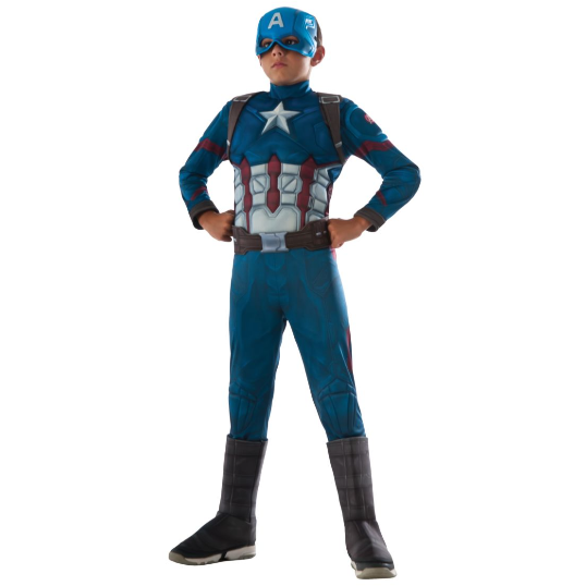 CAPTAIN AMERICA WITH MUSCLE CHEST
