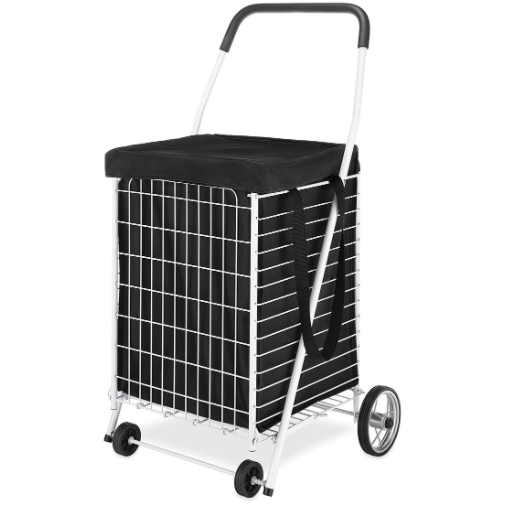 Rolling Utility Cart Liner Black